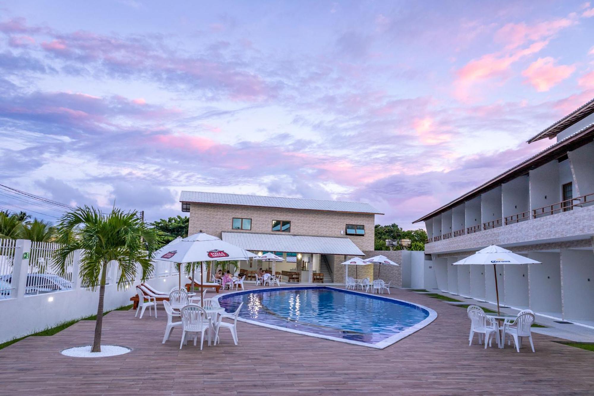 Paraiso Barra Hotel Barra de Santo Antônio Zewnętrze zdjęcie